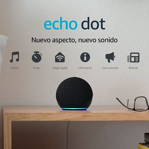 Moderno diseno parlante echo dot 4