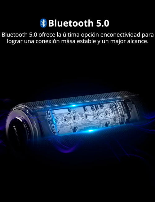 Parlante Tronsmart T6 plus resistente al agua