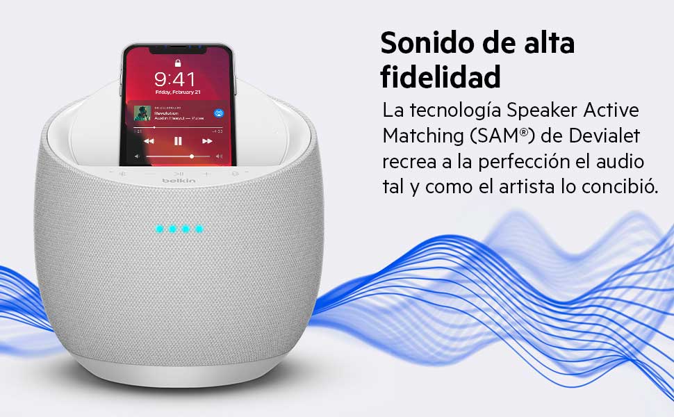 Sonido de alta fidelidad Belkin Sound Form Elite