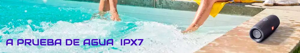 parlante a prueba de agua 